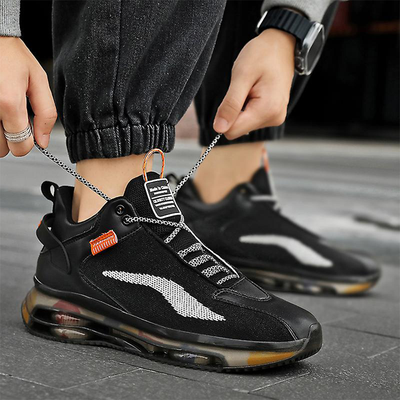 Kideng Sneakers Running Sports Shoes For Men - Black_img_4
