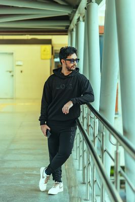 HB Hoodie Joggers Set Black_img_0