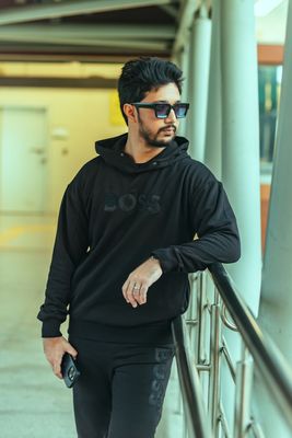 HB Hoodie Joggers Set Black_img_1