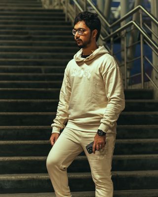 HB Hoodie Joggers Set Off-White_img_4