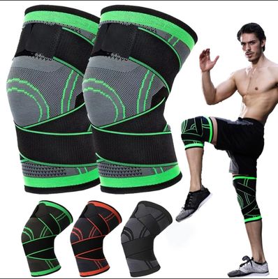 Knee Support Knee Brace and A Pair of Protective Palms for Arthritis ACL and Meniscus Tear Adjustable Knee Sleeves for Sports Running Knee Support for Men and Women_img_0