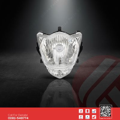 Headlight Assy for Suzuki Gixxer & Gixxer SF bike.