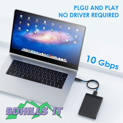 Portable HDD Data Cable 10 GBPS ThunderBolt Cable Micro B to Type C_img_3
