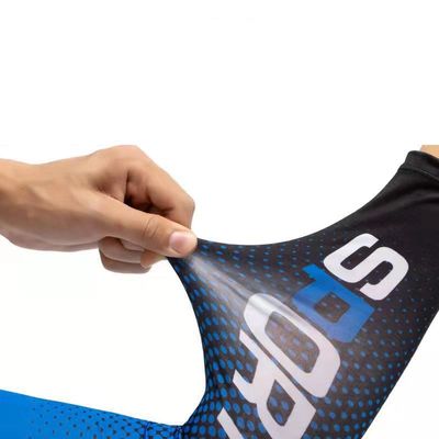 2pcs Men Sun UV Protection Ice Silk Long Sleeve Cover Arm Sleeves Sunscreen Arm Outdoor Cool Sports Cycling Hand Protector_img_4
