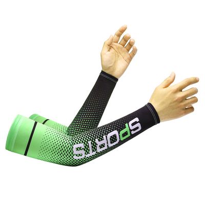 2pcs Men Sun UV Protection Ice Silk Long Sleeve Cover Arm Sleeves Sunscreen Arm Outdoor Cool Sports Cycling Hand Protector_img_12