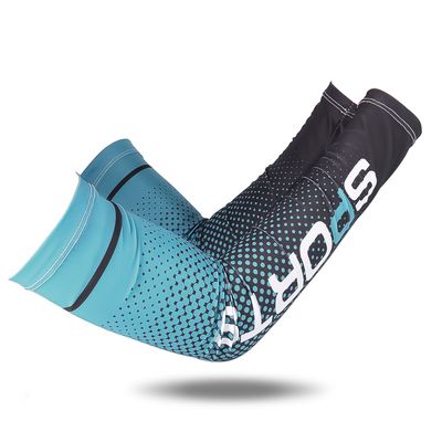 2pcs Men Sun UV Protection Ice Silk Long Sleeve Cover Arm Sleeves Sunscreen Arm Outdoor Cool Sports Cycling Hand Protector_img_16