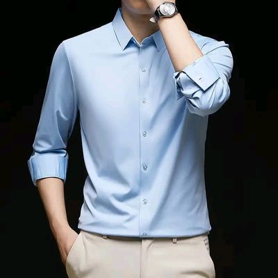 Micro stitch shirt- Sky (Premium)_img_0