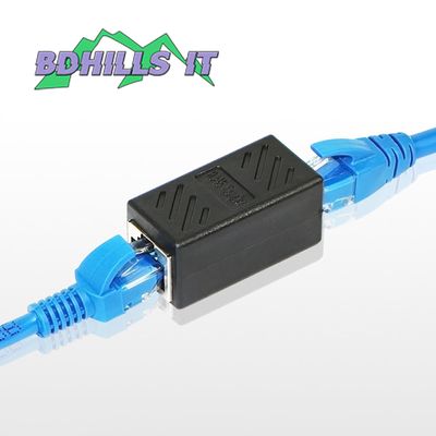 RJ45 Female To Female CAT6 Network Ethernet LAN Connector Adapter Coupler_img_0