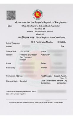 ONLINE BIRTH CERTIFICATE / CORRECTION / REPRINT (Bangladeshi)_img_1