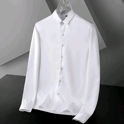 Micro stitch shirt- White (Premium)_img_2