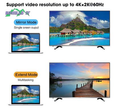 Display port to hdmi adapter converter dp to hdmi 4k_img_4