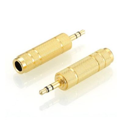 Stereo Audio Jack Converte 6.35mm to 3.5mm Stereo  & 3.5mm to 6.35mm Stereo  Audio / Aux Converter plug_img_11