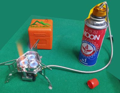 3B Model Portable Camping Stove with Free Adapter and Gas Can_img_9