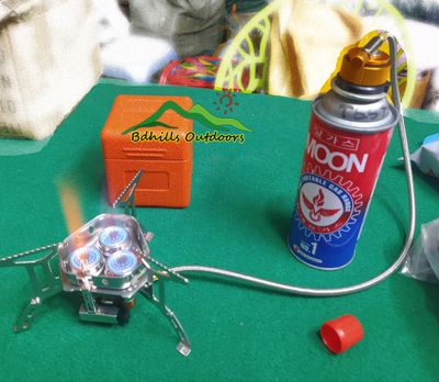 3B Model Portable Camping Stove with Free Adapter and Gas Can_img_14