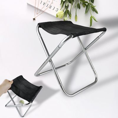 Aluminum Alloy Mini Folding Stool Chair for Camping and Outdoors / Fishing Chair_img_0
