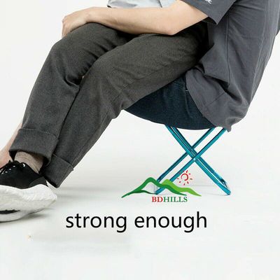 Aluminum Alloy Mini Folding Stool Chair for Camping and Outdoors / Fishing Chair_img_5