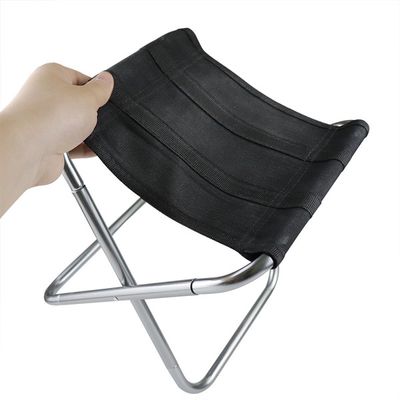 Aluminum Alloy Mini Folding Stool Chair for Camping and Outdoors / Fishing Chair_img_9