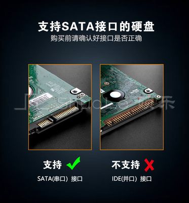 Clairlio 2.5 inch Plastic Transparent HDD SSD Case SATA 3 to USB 3.0 Hard Drive Enclosure 328077869_img_1