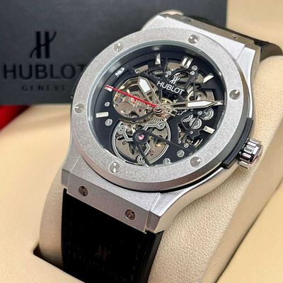Brand : HublotMovement : AutomaticBelt : Lather BeltsBody : steel_img_4