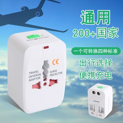 TravelAdapt Pro: All-in-One Universal International Power Socket Converter with UK/US/AU/EU/CA Plugs_img_1