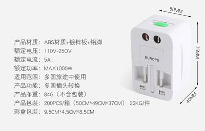 TravelAdapt Pro: All-in-One Universal International Power Socket Converter with UK/US/AU/EU/CA Plugs_img_12