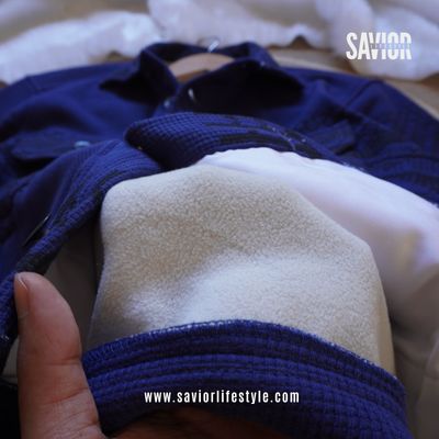 Royal Blue Pattern - Winter Shacket_img_3