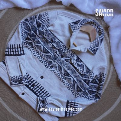 Off White Pattern - Winter Shacket_img_0