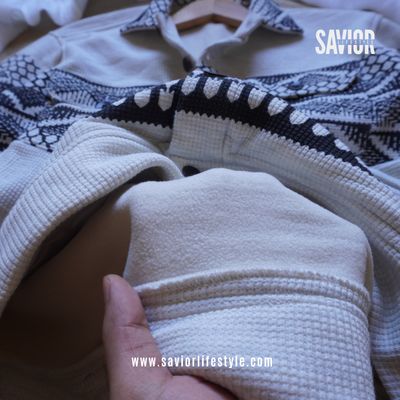 Off White Pattern - Winter Shacket_img_1