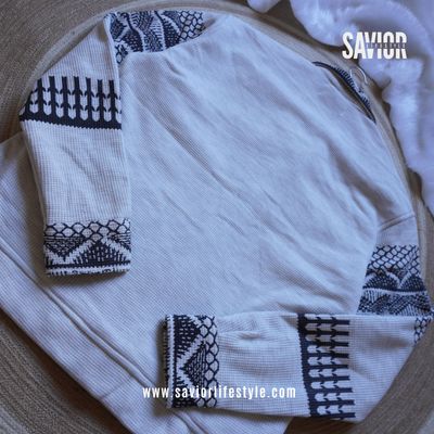 Off White Pattern - Winter Shacket_img_2