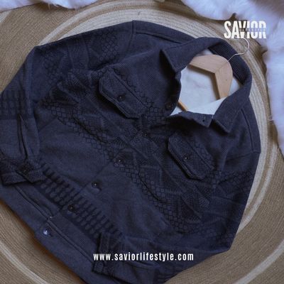 Charcoal Pattern - Winter Shacket_img_0