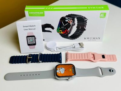 Keqiwear KW2 Max Smartwatch With 3 Bracelets – 49mm_img_1