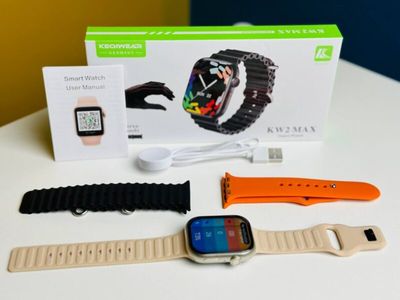 Keqiwear KW2 Max Smartwatch With 3 Bracelets – 49mm_img_0
