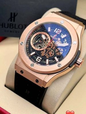 Brand : HublotMovement : AutomaticBelt : Lather BeltsBody : steel_img_3