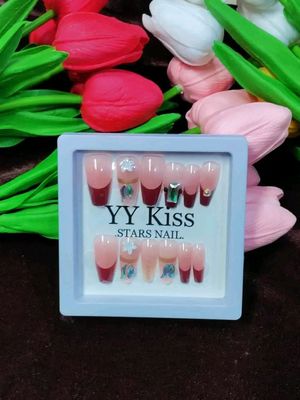 ⭐YY Kiss Stars Nail(12 Pcs)⭐_img_0