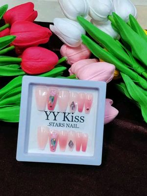 ⭐YY Kiss Stars Nail(12 Pcs)⭐_img_7