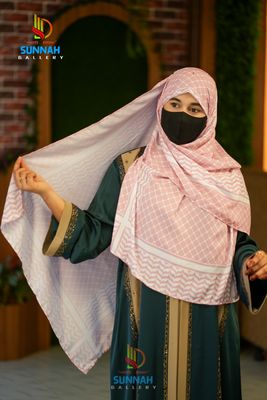 Keffiyeh Hijab (Pink)_img_2