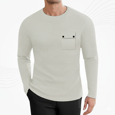 Men's Stylish Full Sleeve Sweatshirt (Off-White)_img_0