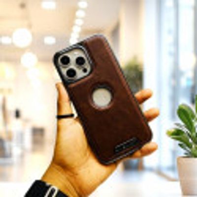 RMBMAX Premium PU leather Magsafe hard case with magnetic card holder Case For Iphone_img_2