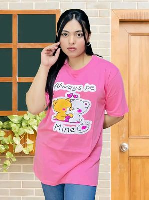 Drop Shoulder Ladies T-shirt_img_0