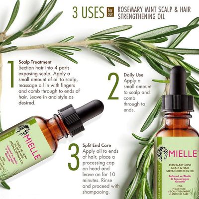 Rosemary Mint Scalp & Hair Strengthening Oil- 59ml_img_3