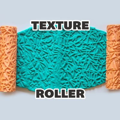 Abstract Texture Roller for Cookie, Chocolate, Fondant & Clay – Pattern Roller_img_1