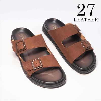 Elano Premium Leather Sandal(Chocolate)_img_1