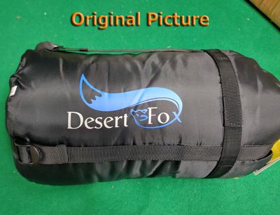 Outdoor Camping Comfort: Desert & Fox Sleeping Bag - 1kg Weight, Ideal for Temperatures Above +10 Degrees_img_7