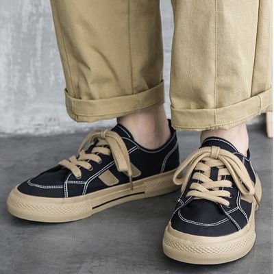Canvas Shoes Men's Versatile Casual Trendy_img_2