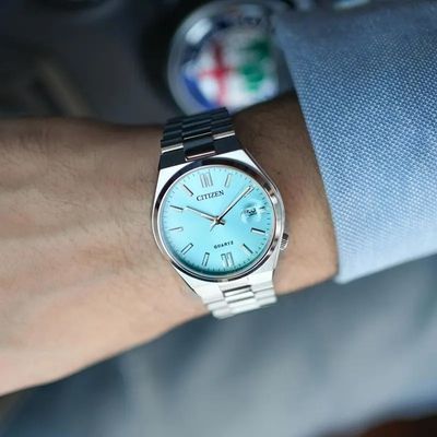 Citizen Tsuyosa Men's Blue Rainbow Dial Watch_img_2