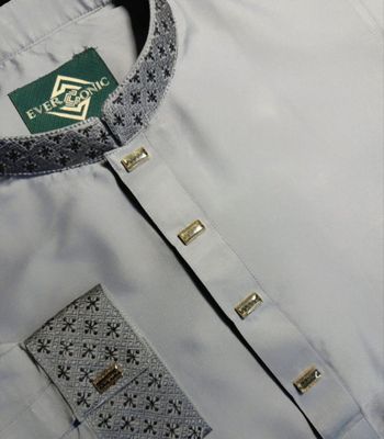Elegant Grey Panjabi - Eid Collection 2025_img_0