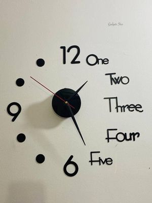 3D Aesthetic Wall Clock_img_2