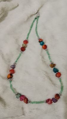 stone one layer necklace_img_1