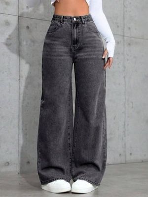 Grey wash wide leg_img_0
