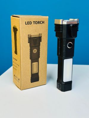 Portable Rechargeable Torch LED Flashlight টর্চ লাইট_img_1